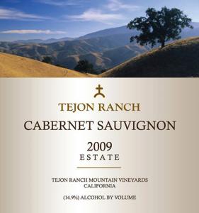 Tejon Ranch Wine Label